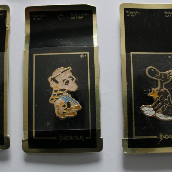 Excalibur Vintage Tintin, Astérix et Obélix and Lucky Luke Enamel Pin - Picture 16 of 16